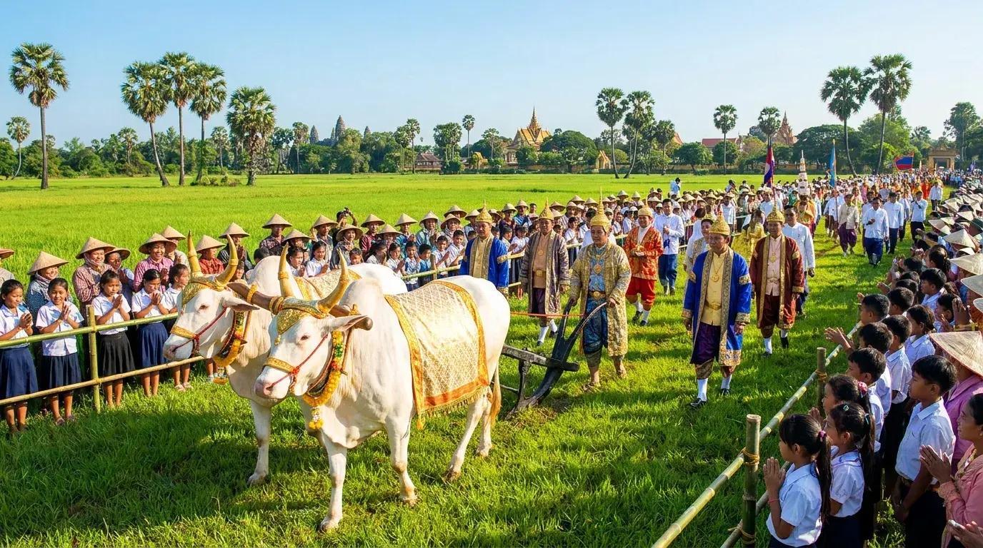 ព្រះរាជពិធី ច្រត់ព្រះនង្គ័លកម្ពុជា